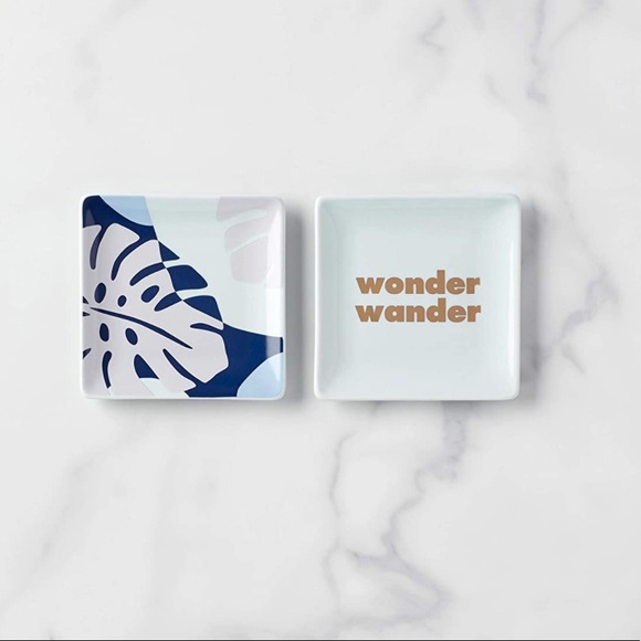 NIB Kate Spade Sweet Talk Jewelry Trays, Set of 2 - Picture 1 of 7